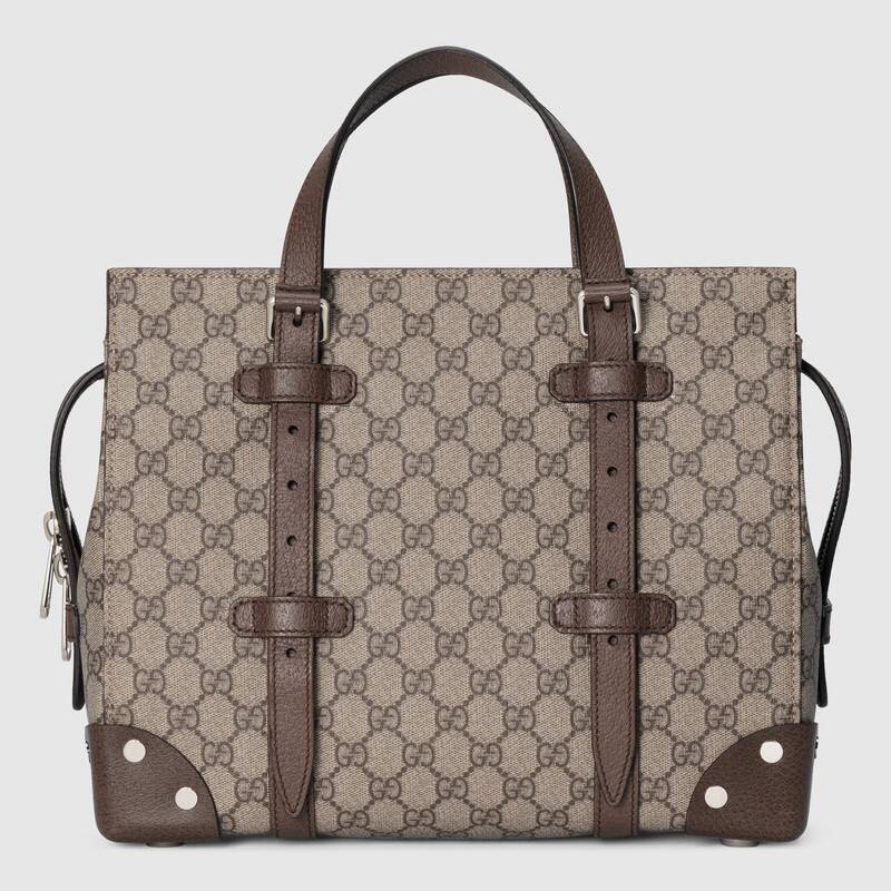 Gucci GG Tote with Leather Details Shoulder Bag 643814